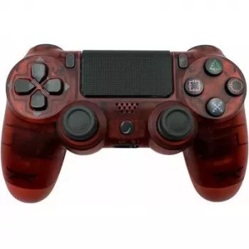 GameBox P4 bezvadu vibrācijas Bluetooth kontrolieris PlayStation 4 / PC / TV / TV Box caurspīdīgs