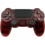 GameBox P4 bezvadu vibrācijas Bluetooth kontrolieris PlayStation 4 / PC / TV / TV Box caurspīdīgs
