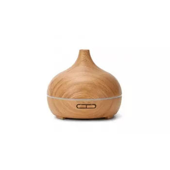 IVY D1 3-in-1 Aroma Difuzors - Mitrinātājs - 10W Nakts Atmosfēras Lampas 17cm / 500ml Light Wood