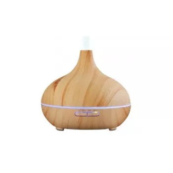 IVY D1 3-in-1 Aroma Difuzors - Mitrinātājs - 10W Nakts Atmosfēras Lampas 17cm / 500ml Light Wood