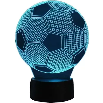 Elight ILU 3D Illusion LED Night Lamp ar sirsniņu lācīti siltā gaismā (10x17cm) USB barošana