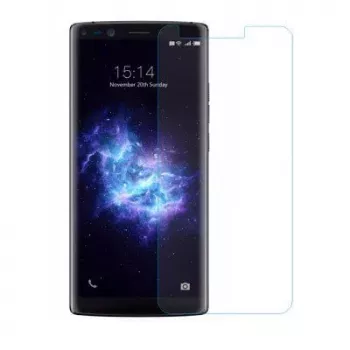 Doogee MIX 2 rūdīta stikla ekrāna aizsargs (1 iepakojumā, caurspīdīgs, 9H cietība, 0.3 mm, 2.5D noapaļotas malas, oleofobs pārklājums, pret skrāpējumiem, pret pirkstu nospiedumiem, bez burbuļiem)