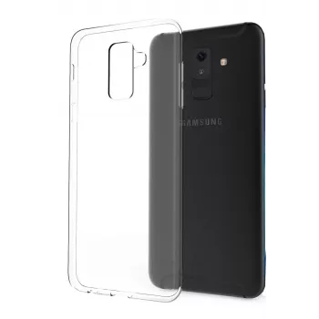 Evelatus Samsung Galaxy A6 Plus 2018 Clear Silicone Case 1,5mm TPU Transparent