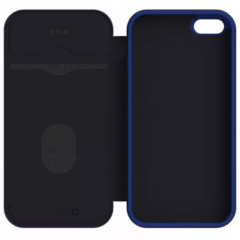 Evelatus Apple iPhone 5/5s/SE Book Case Dark Blue