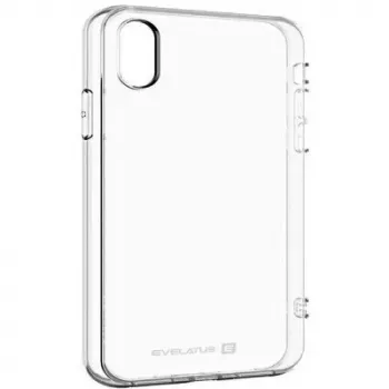 Evelatus Apple iPhone Xs Max Clear Silicone Case 1,5mm TPU Transparent