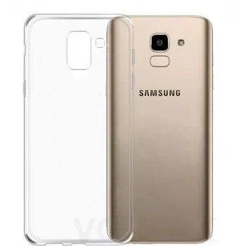Evelatus Samsung Galaxy J6 Plus Clear Silicone Case 1,5mm TPU Transparent