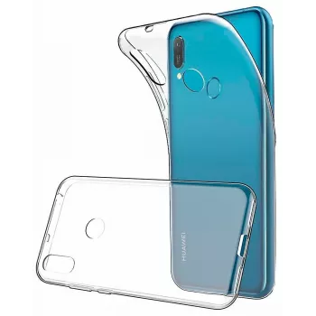Evelatus Huawei Y6 2019 Caurspīdīgais Silikona Maciņš 1,5mm TPU