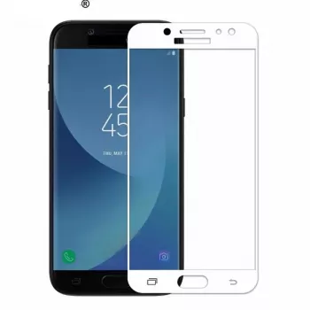 iLike Samsung A3 2017 A320 5D Rūdīta Stikla Ekrāna Aizsargs Balts
