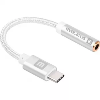 Evelatus USB-C to 3,5mm Audio Adapter EAD01 - Black
