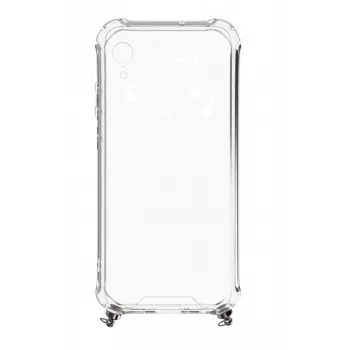 Evelatus Apple iPhone XR Case with Rope Green Transparent