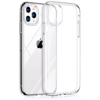 Evelatus Apple iPhone 11 Pro Max Clear Silicone Case 1,5mm TPU Transparent