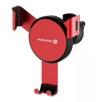 EVELATUS Car Holder ECH03 Red - Universāls telefona turētājs ventilācijai
