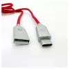 Evelatus USB-A–USB-C datu kabelis TPC06 1m Sarkans