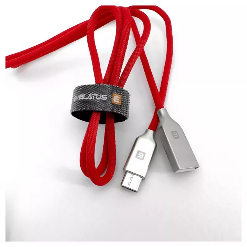 Evelatus USB-A–USB-C datu kabelis TPC06 1m Sarkans