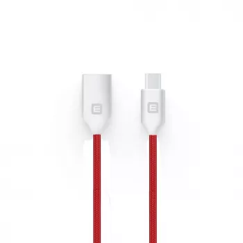 Evelatus USB-A–USB-C datu kabelis TPC06 1m Sarkans