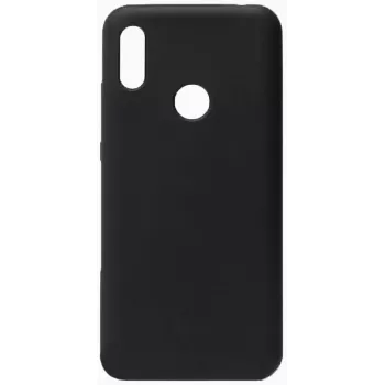 Evelatus Nano Silicone Case Huawei Y6 2019 - Soft Touch TPU Melns