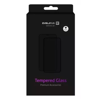 Evelatus Apple iPhone 12 mini 5,4 inch Matte 2.5D Silk Cover Japan Glue Glass Anti-Static Screen Protector