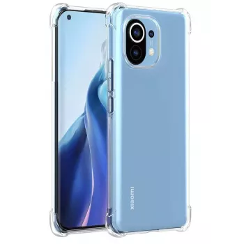 Evelatus Xiaomi Mi 11 Military Shockproof Silicone Case TPU Caurspīdīgs