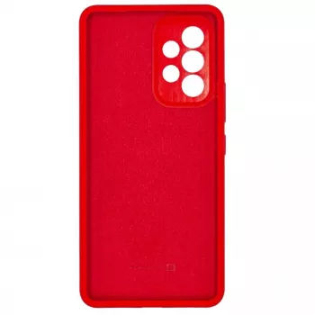 Evelatus Samsung Galaxy A53 5G Premium Soft Touch Silicone Case Chinese Red
