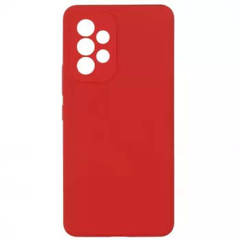 Evelatus Samsung Galaxy A53 5G Premium Soft Touch Silicone Case Chinese Red