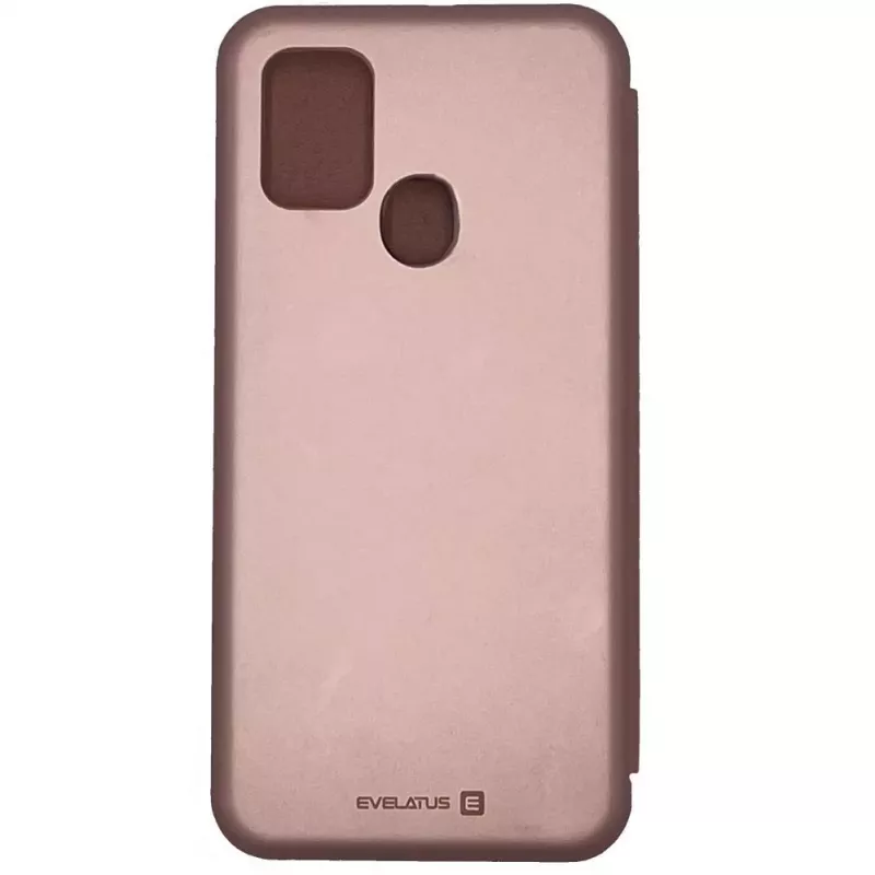 Evelatus Samsung Galaxy A21s Book Case Rose Gold