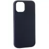 Evelatus Apple iPhone 14 6.1 Premium Soft Touch Silicone Case Midnight Blue