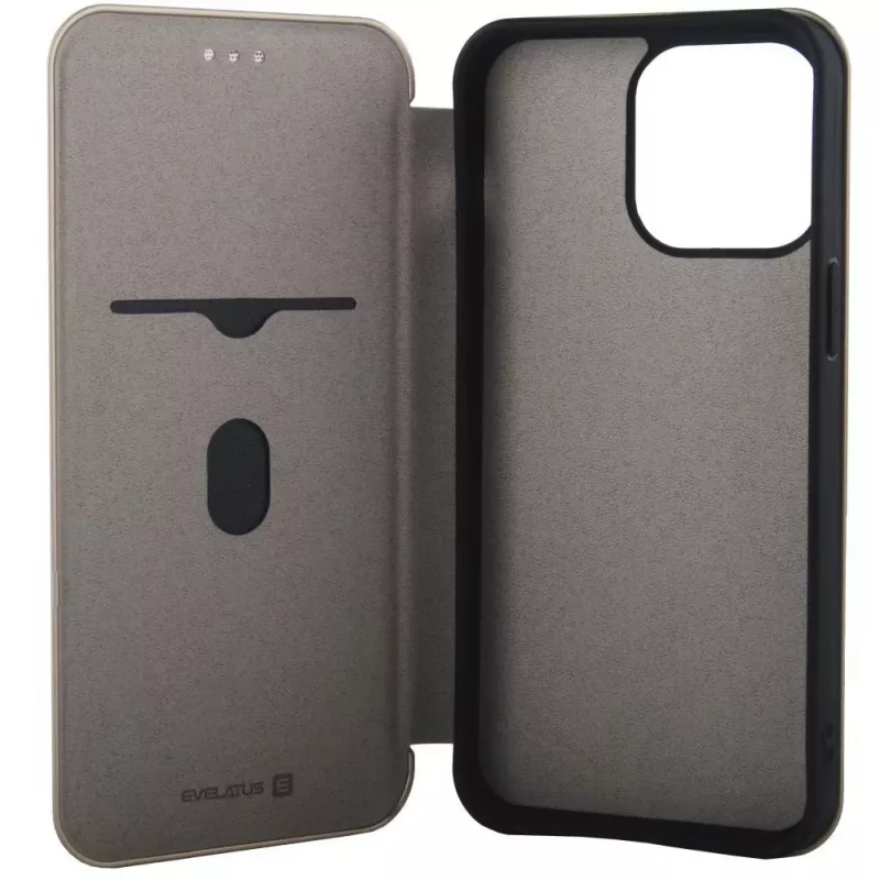 Evelatus Apple iPhone 14 Pro Max 6.7 Book Case Gold