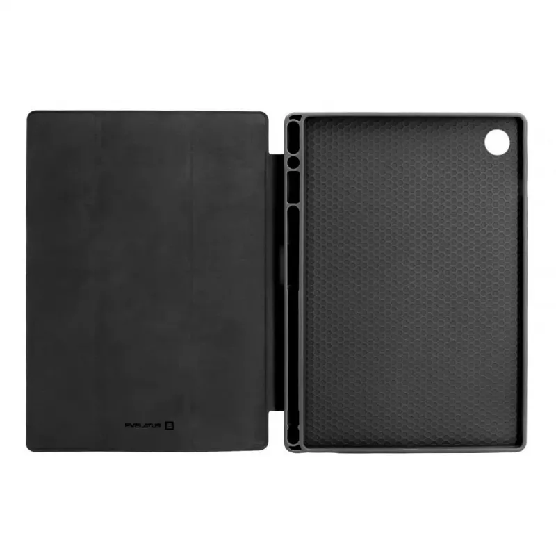 Evelatus Galaxy Tab A8 10.5 (2021) Smart Cover with Microfiber Interior Black