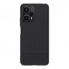 iLike Xiaomi Redmi Note 12 / Poco X5 plastmasas ādas aizmugures vāciņš melns