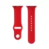 Evelatus Silicone Loop Watch Strap for Apple Watch 42/44/45mm (S/M 110mm) Red