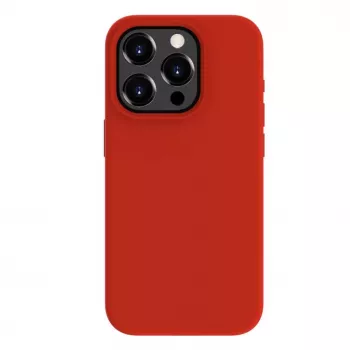 Evelatus Apple iPhone 15 Pro Premium Soft Touch Silicone Case Red
