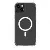 Evelatus Apple iPhone 15 Plus Shockproof Case with MagSafe Transparent