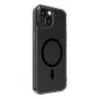 Evelatus Apple iPhone 15 Plus Clear Case With MagSafe and Camera Protection Transparent Black