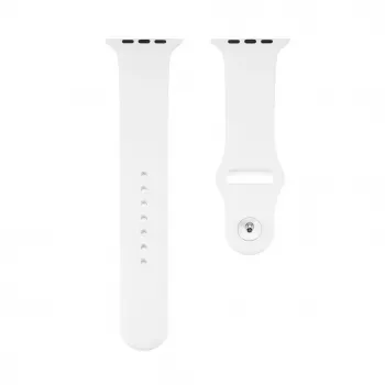 Connect Watch 38/40/41mm Silikona cilpa rokas siksniņa (110mm S/M) Balta