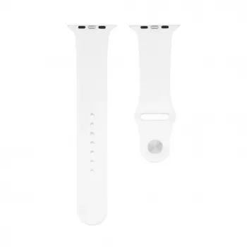 Connect Watch 38/40/41mm Silikona cilpa rokas siksniņa (110mm S/M) Balta