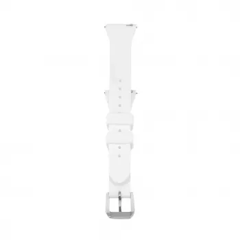 Connect 22mm T-buckle Silicone Loop Watch Strap (130mm M/L) White