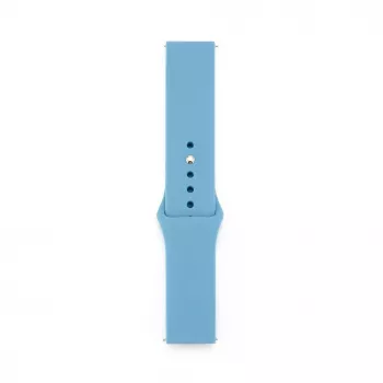 Connect 22mm Silikona cilpas siksniņa pulkstenim (S/M 110mm) Zila