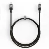 Evelatus USB-C to Lightning Cable 1,2m 60W MFi Certified Braided Nylon Aluminum Housing Black