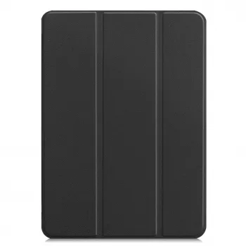 iLike Galaxy Tab S6 Lite 10.4 P610 P615 / P613 P619 Tri-Fold Eco-Leather Stand Case Black