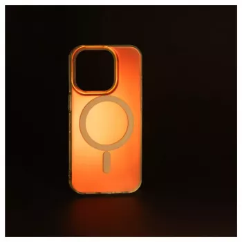 Evelatus Apple iPhone 15 Pro Caurspīdīgs Gradienta Magnētiskais Vāciņš Chameleon