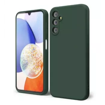 Evelatus Samsung Galaxy A14 4G / 5G Premium Soft Touch Silicone Case Pine Green