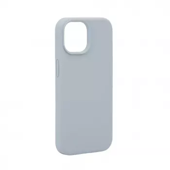 Evelatus Apple iPhone 15 Premium Magsafe Soft Touch Silicone Case New Function Grey Blue