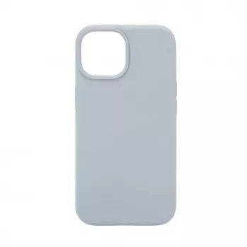 Evelatus Apple iPhone 15 Premium Magsafe Soft Touch Silicone Case New Function Grey Blue