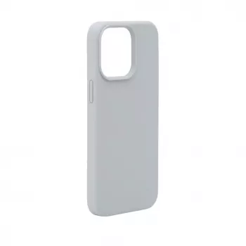 Evelatus Apple iPhone 15 Pro Premium Magsafe Soft Touch Silicone Case New Function Grey Blue