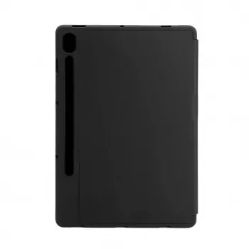 Evelatus Galaxy Tab S9 FE Tablet Case ar imitācijas mikrofibera iekšpusi Melns