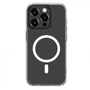 Connect Apple iPhone 15 Pro Max Clear Case ar MagSafe Caurspīdīgs