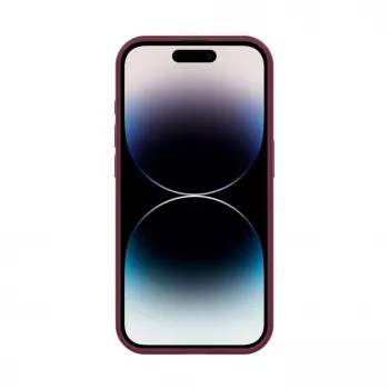 Connect Apple iPhone 15 Pro Max hibrīda maciņš ar magnētu PC+TPU Plūmju