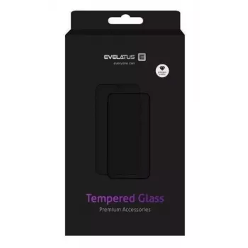 Evelatus Xiaomi Poco X6 Pro 0,33mm Flat Clear Tempered Glass Screen Protector ar Japānas līmi un antistatisku pārklājumu
