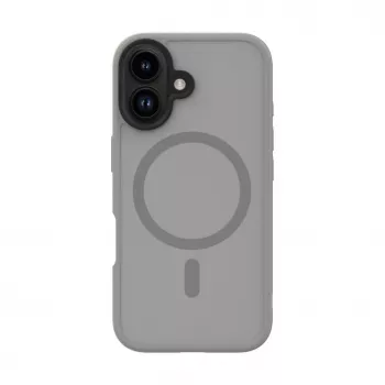 Evelatus Apple iPhone 16 Hybrid Case with MagSafe PC+TPU Silver