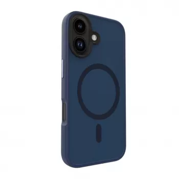 Evelatus Apple iPhone 16 Hybrid Case with MagSafe PC+TPU Dark Blue